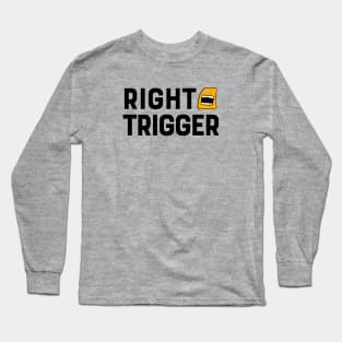 Right Trigger Zombie Long Sleeve T-Shirt